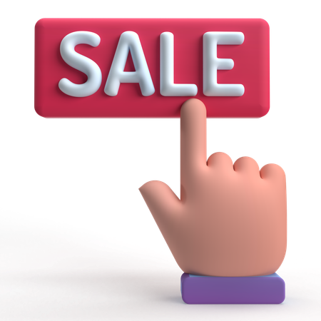 Sell Button  3D Icon