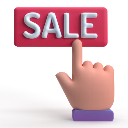 Sell Button  3D Icon