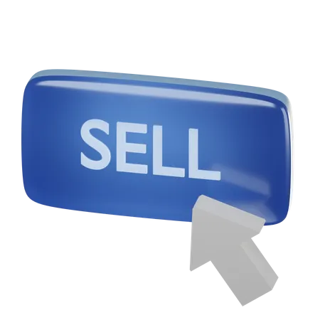 Sell Button  3D Icon