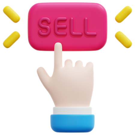 販売クリック  3D Icon