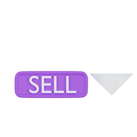 Sell Shares  3D Icon