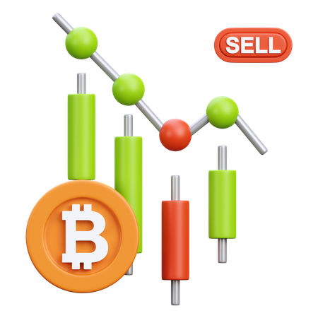 Sell Stock  3D Icon