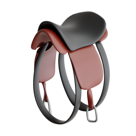 Selle de cheval  3D Icon