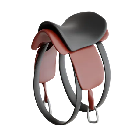 Selle de cheval  3D Icon