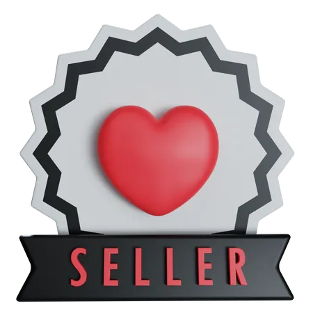 Seller  3D Illustration