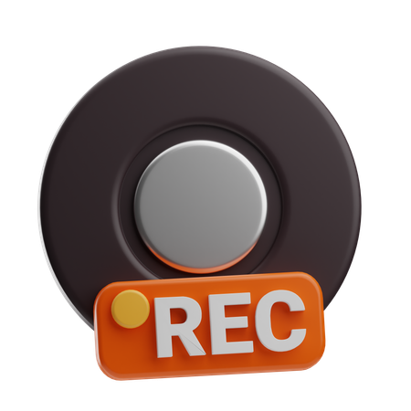 Etiqueta de registro  3D Icon