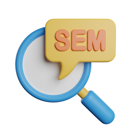 Sem Analysis  3D Icon