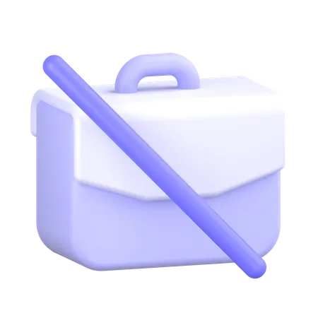 Sem bolsa  3D Icon
