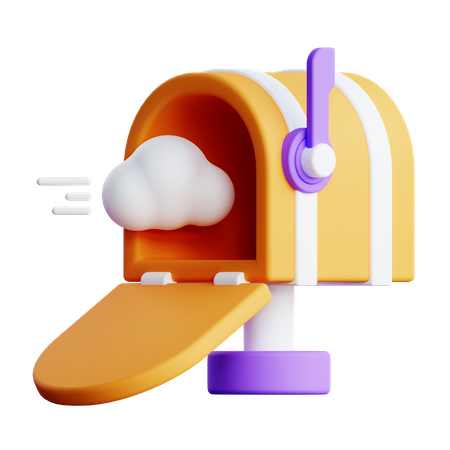 Sem caixa de entrada  3D Icon