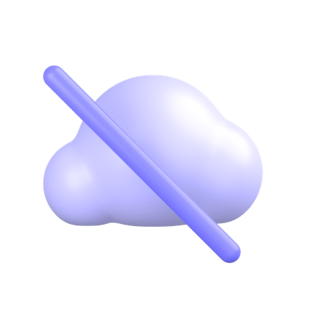 Sem conexão  3D Icon