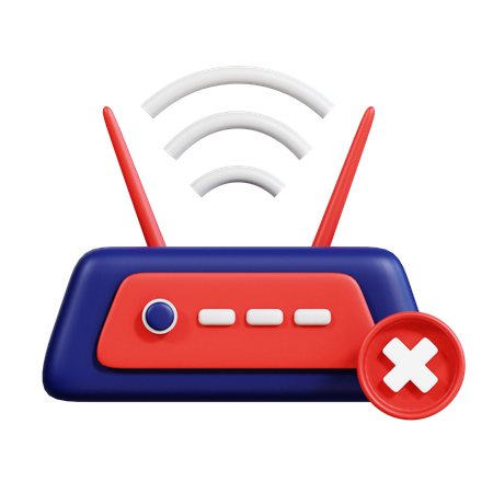 Sem conexão  3D Icon