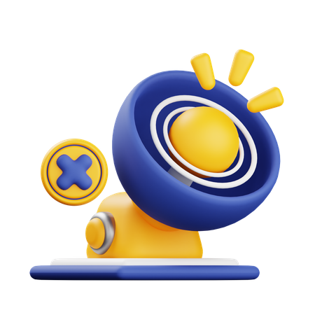 Sem conexão  3D Icon