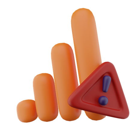 Sem rede  3D Icon