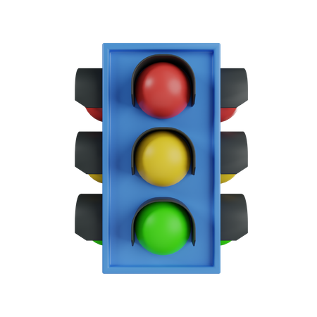 Semáforo  3D Icon