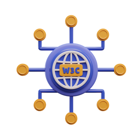 Semantic Web  3D Icon