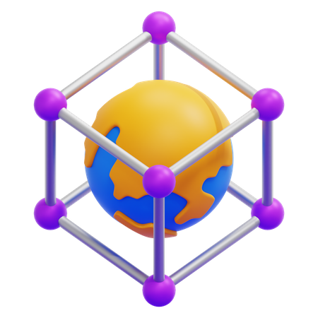 Semantic Web  3D Icon