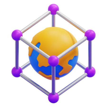 Semantic Web  3D Icon