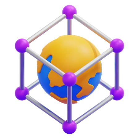 Semantic Web  3D Icon