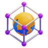 3d semantic web logo