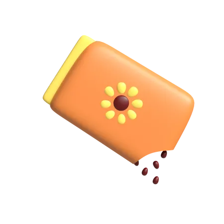 Semente de flor  3D Icon