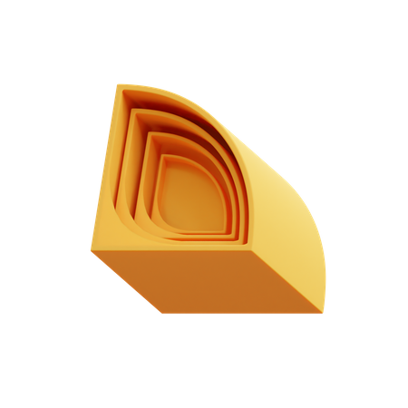 Semi-arco esculpido  3D Icon