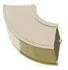 Semi Circular Marble Sculpture Abstract Shape