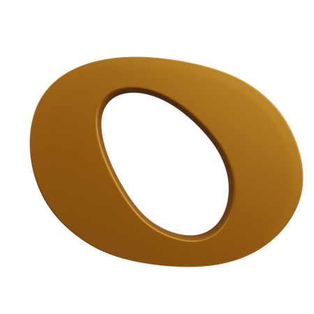 Semibreve  3D Icon