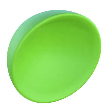 Semicircle Bowl  3D Icon