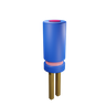 free 3d semiconductor capacitor 