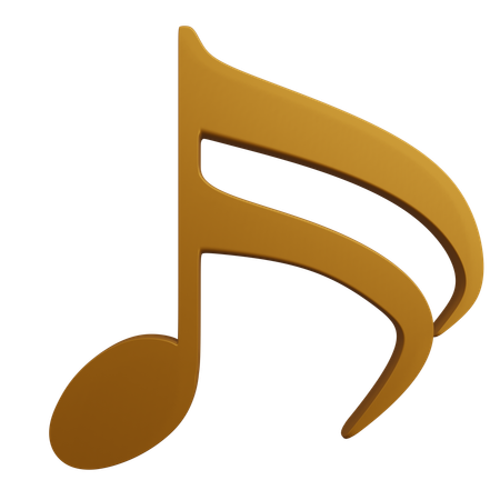 Semiquaver Tone  3D Icon