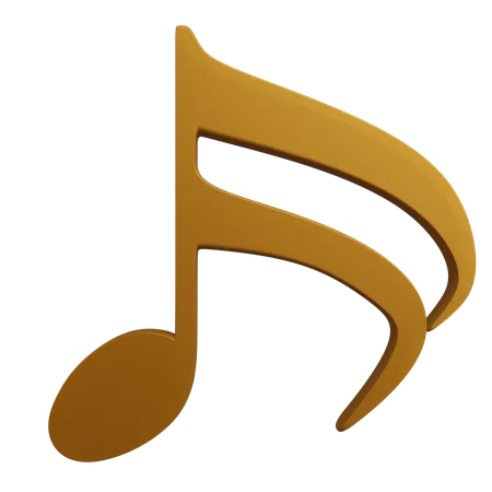 Semiquaver Tone  3D Icon