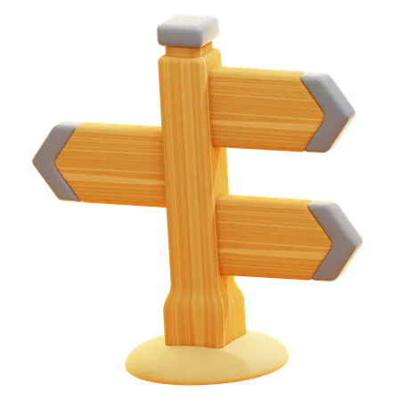 Señal de tráfico  3D Icon