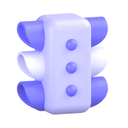 Tráfico  3D Icon