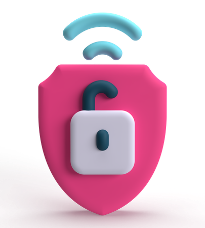 Señal inalámbrica  3D Icon