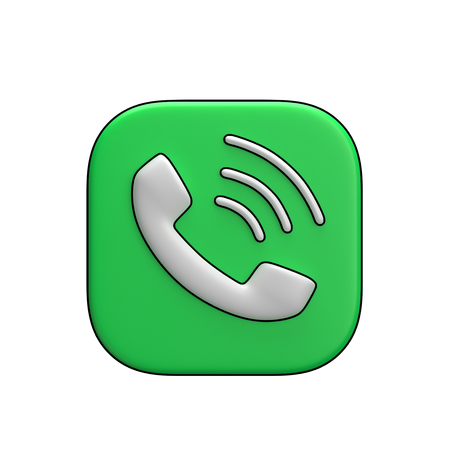 Señal telefonica  3D Icon