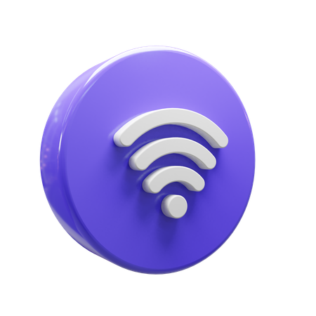 Señal wifi  3D Icon