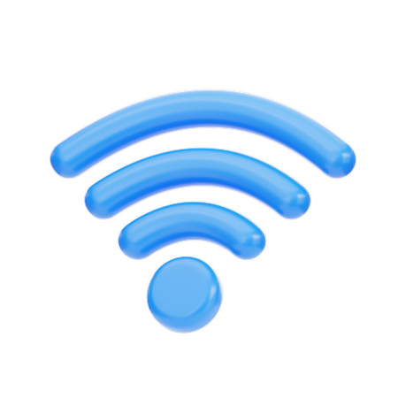 Señal wifi  3D Icon