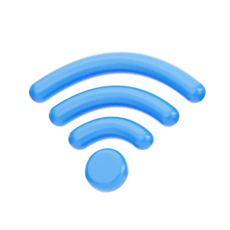 Señal wifi  3D Icon