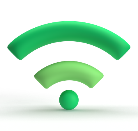 Señal wifi  3D Icon