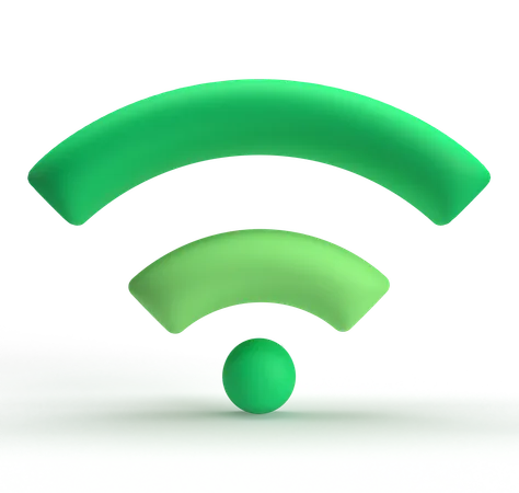 Señal wifi  3D Icon