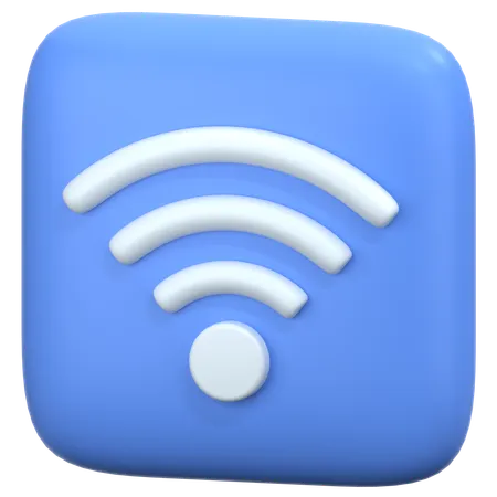 Señal wifi  3D Icon