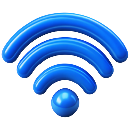 Señal wifi  3D Icon