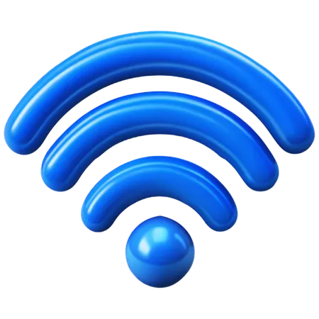 Señal wifi  3D Icon