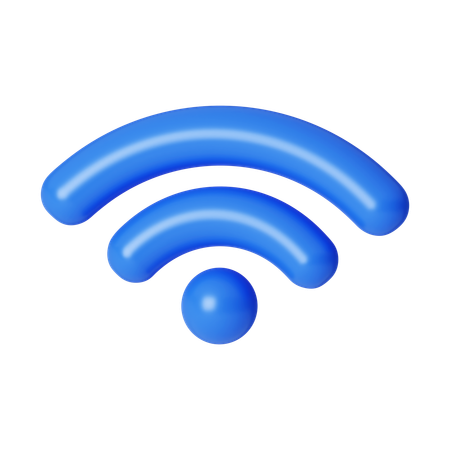 Señal wifi  3D Icon