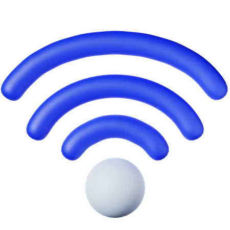 Señal wifi  3D Icon