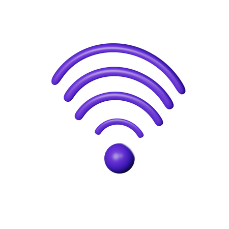 Señal wifi  3D Icon