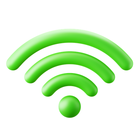 Señal wifi  3D Icon