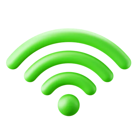 Señal wifi  3D Icon