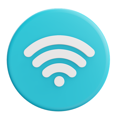 Señal wifi  3D Icon