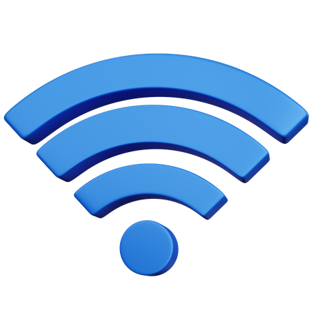Señales WIFI  3D Icon